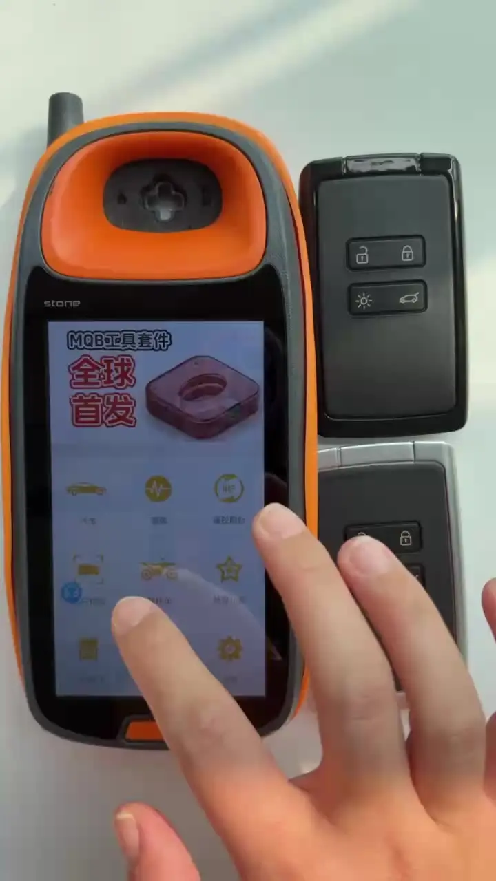 Ключ NH FCC ID: KR5IK4CH-01 433 МГц 4A NCF29AxM Умный дистанционный ключ от автомобиля для Renault Kadjar