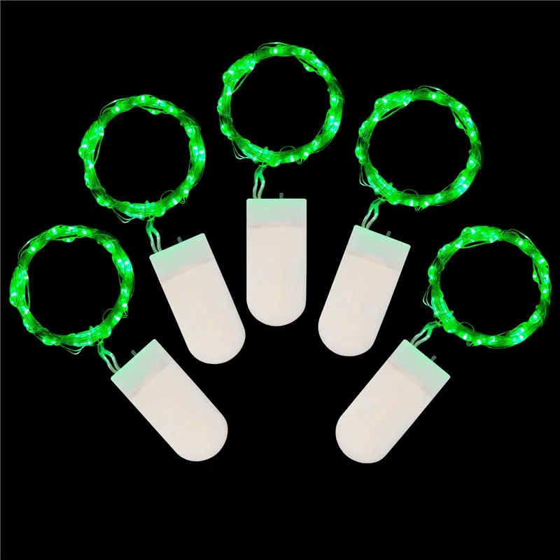 

Wedding Fairy Lamp Christmas Holiday Decoration CR2032 Battery for Xmas Garland Party Garden LED 10pcs Copper Wire String Light