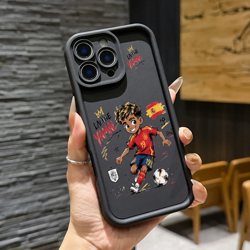 Football Stars Illustrated Phone Case - Premium Cover