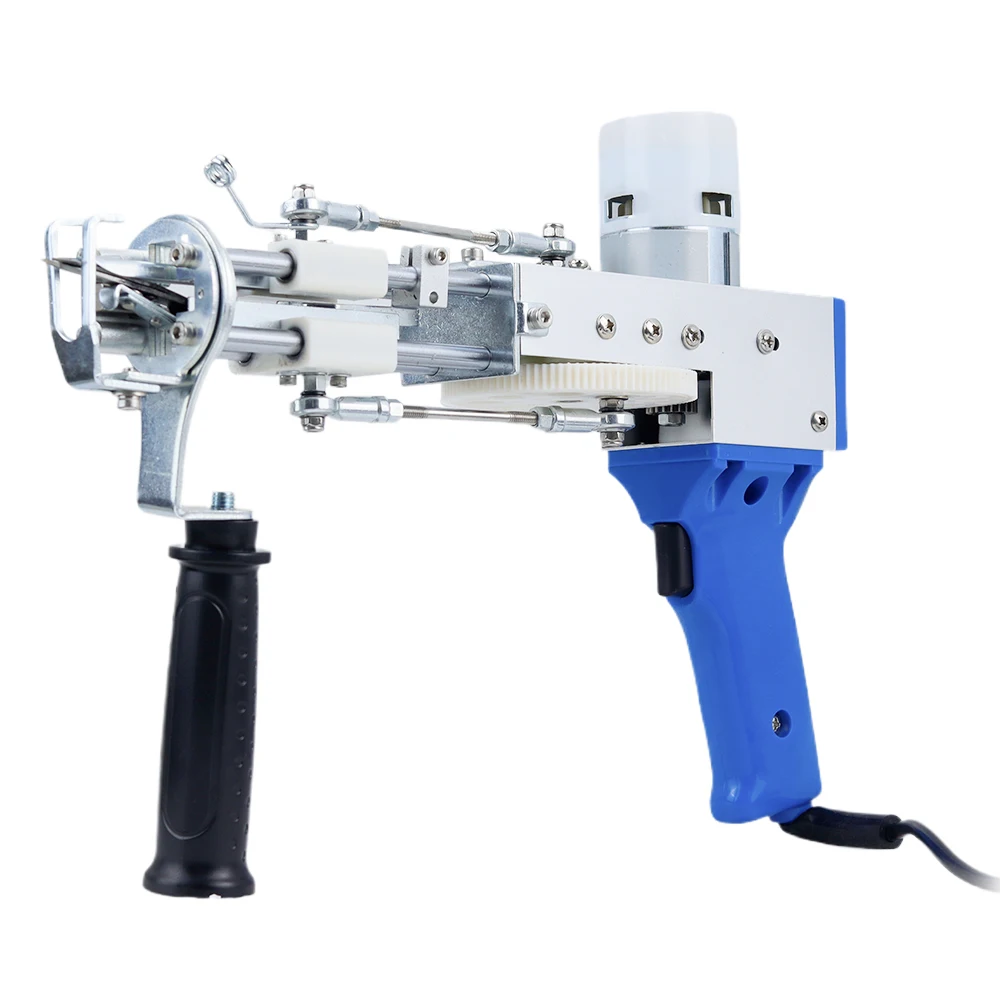 Tufting Gun 2 IN 1 Electric Carpet Tufting Gun Can Do Both Cut Pile and Loop Pile Hand Gun Carpet Weaving Flocking Power Tools