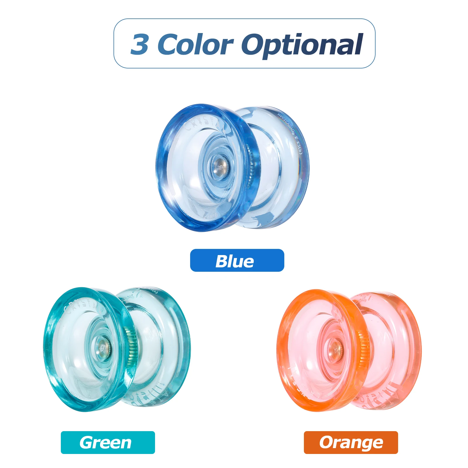 Yoyo ball MagicYoyo K2P Responsive Yoyos Kids Beginner Yoyo Narrow Bearing Steel Axle ABS Body Looping Play