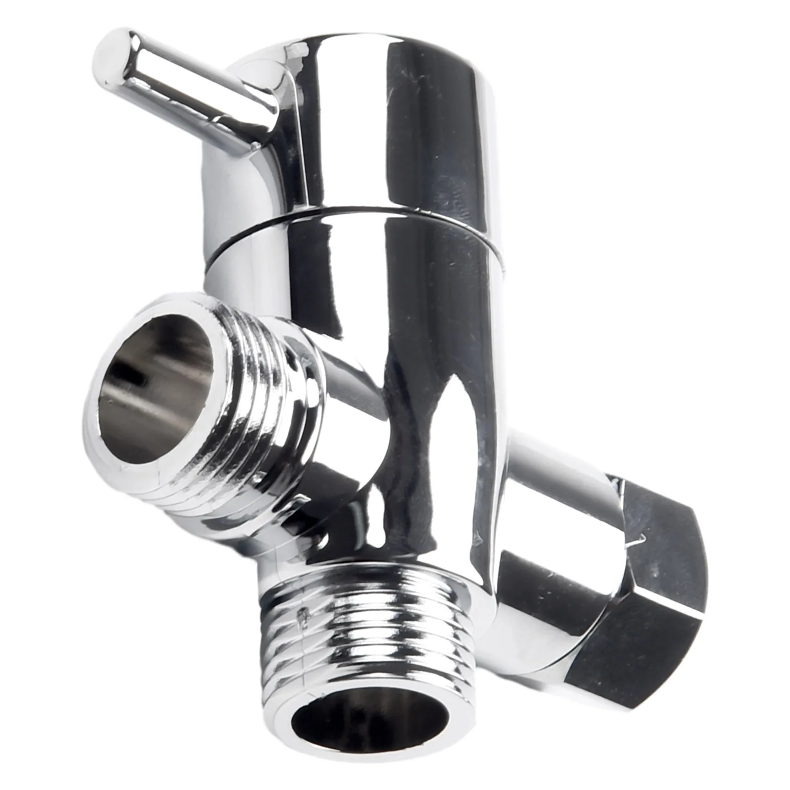 Abs T-adapter Válvula do Desvio do Chuveiro Way Switch Válvula Acessórios do Banheiro Conector da Torneira do Chuveiro