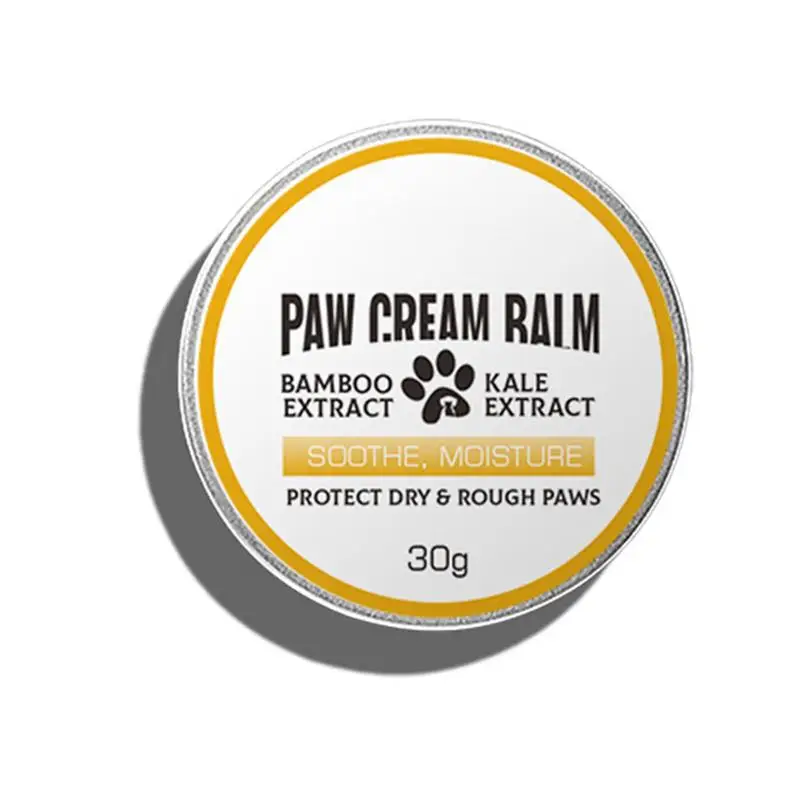 

Dog Paw Wax Organic Dog Paw Butter Moisturizer Pet Paw Protection Against Roughness And Heat Pet Care Balm 30g For Cats And Dogs