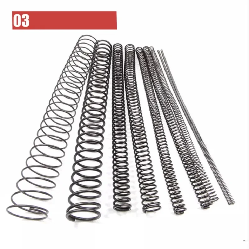 Compression Springs 1pcs Long Compression Springs Wire Diameter 1.2-2mm OD 10-25mm Length 300mm Y-shaped