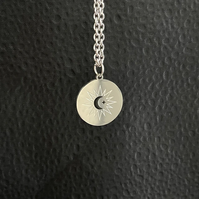 TV Series คาธ The Eclipse Cosplay Necklace Ayan Khaotung Moon Star