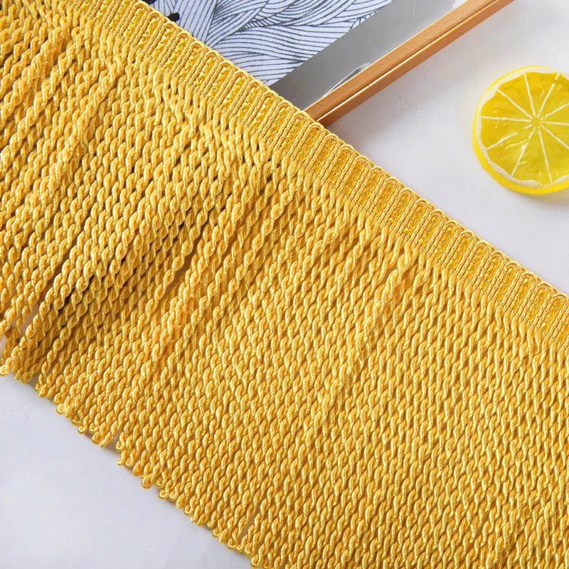 Curtain Accessories Lace Curtain Fringe Twist Fringe Clothing Rope Sofa Edge15cmRope Row
