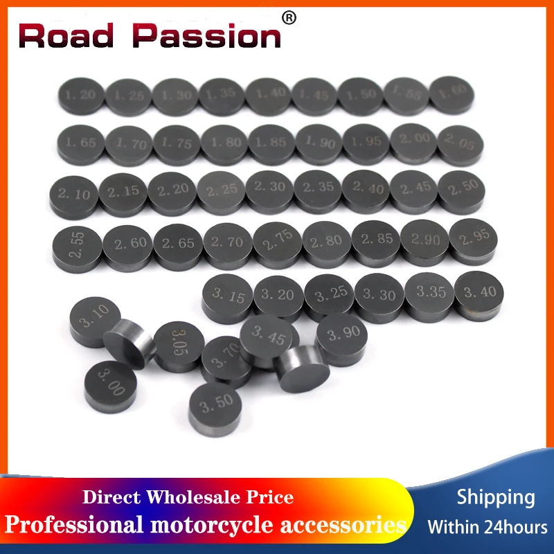 RoadPassion948mm52pcsMotorcycleAdjustableValveShimsForKAWASAKIZRX1100ZRX1200