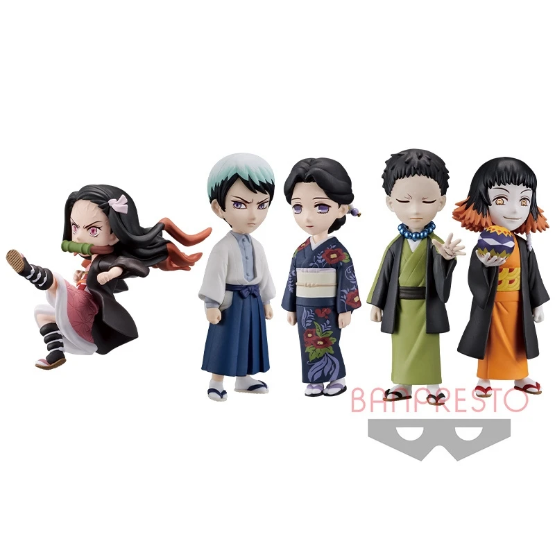 

Bandai Original Demon Slayer Anime Figure Yushirou Kamado Nezuko WCF vol.2 Action Figure Toys For Kids Gift Collectible Model