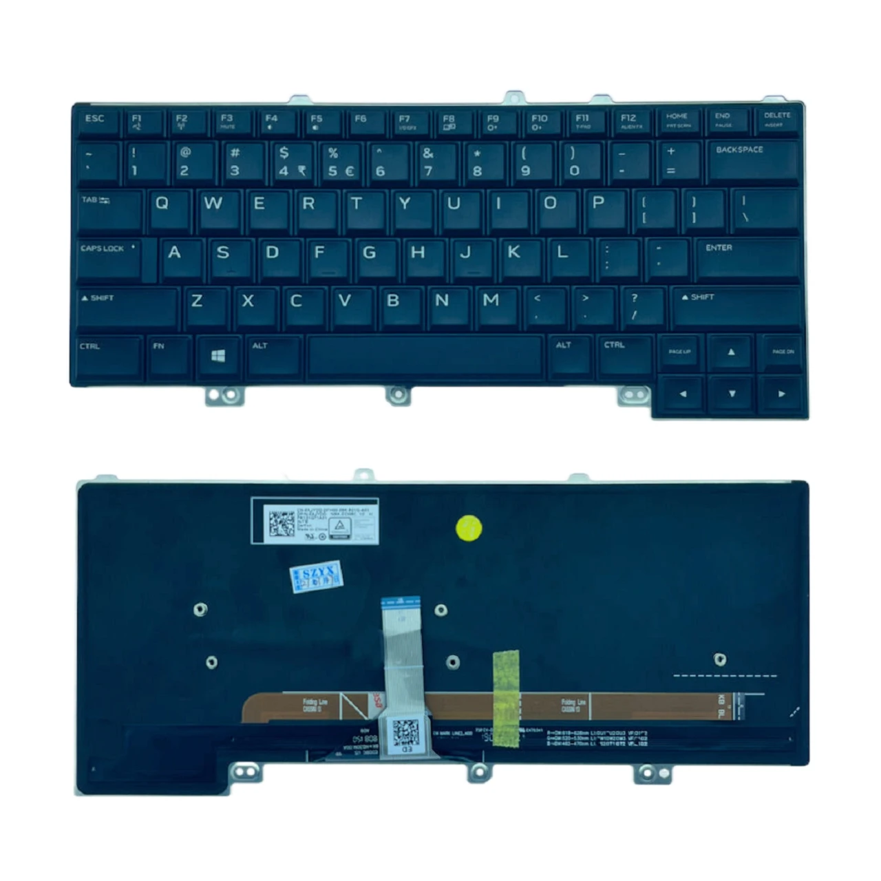 Nuova Tastiera Retroilluminata Per Laptop Usa Per Sostituzione Pc Notebook Dell Alienware 13 R3 15 R3 15 R4