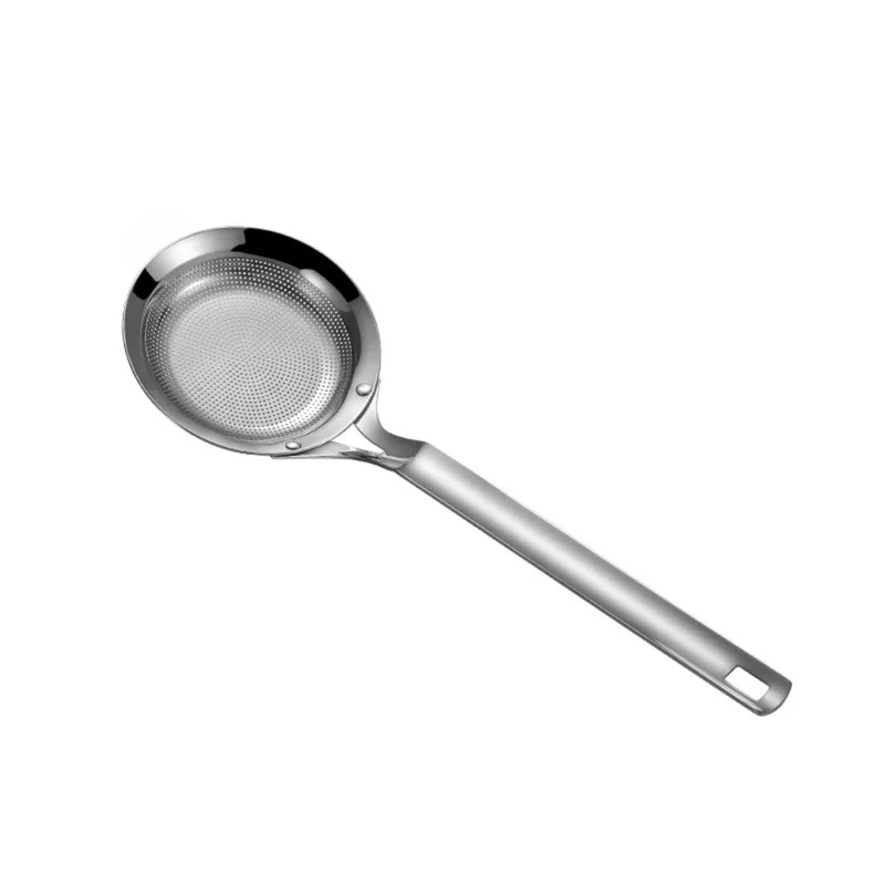 Description Picture 5 of itemStainless Steel Skimmer Vegetable Residue Oil Mesh Colander Strainer Soup Pot Small Filter Colander Kitchen Gadgets