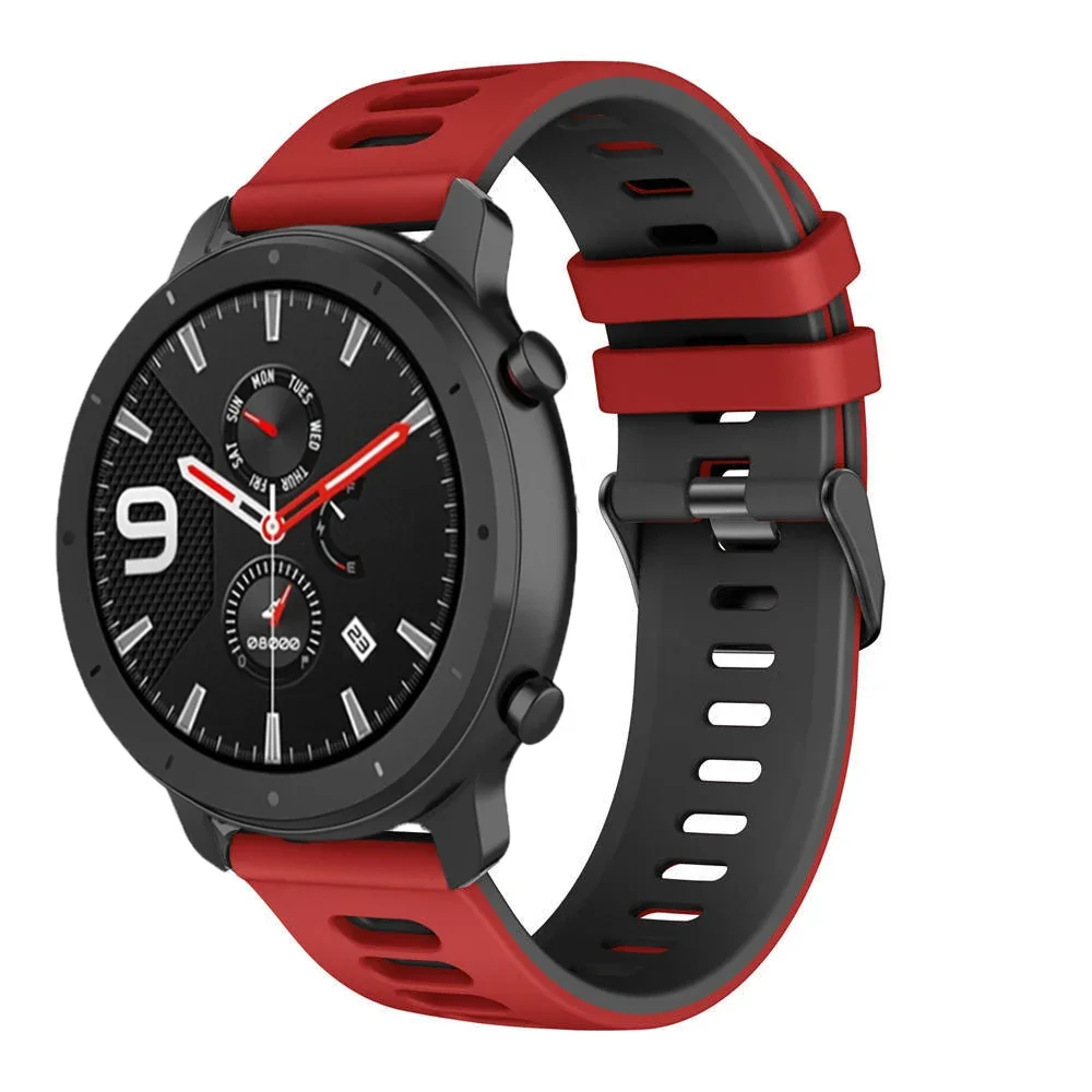 Versatile Silicone Watch Strap in Multiple Sizes