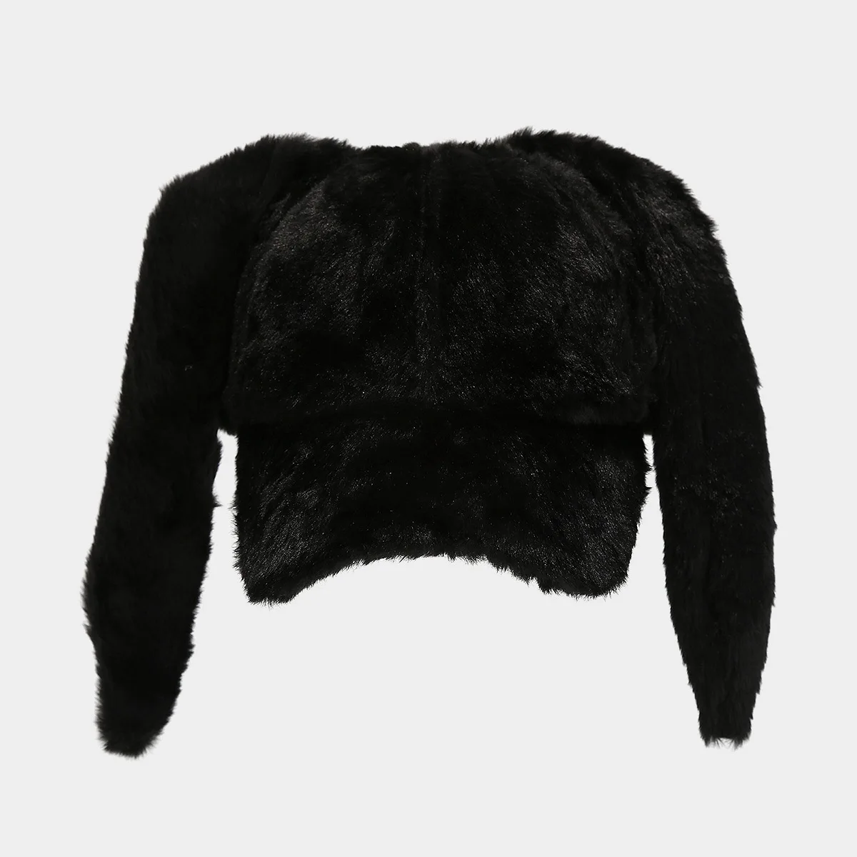 Winter Women Rabbit Ear Baseball Hat for Girl Cute Ears Hats for Women Solid Color Kawaii Skullies Student Lovely Hat for Female