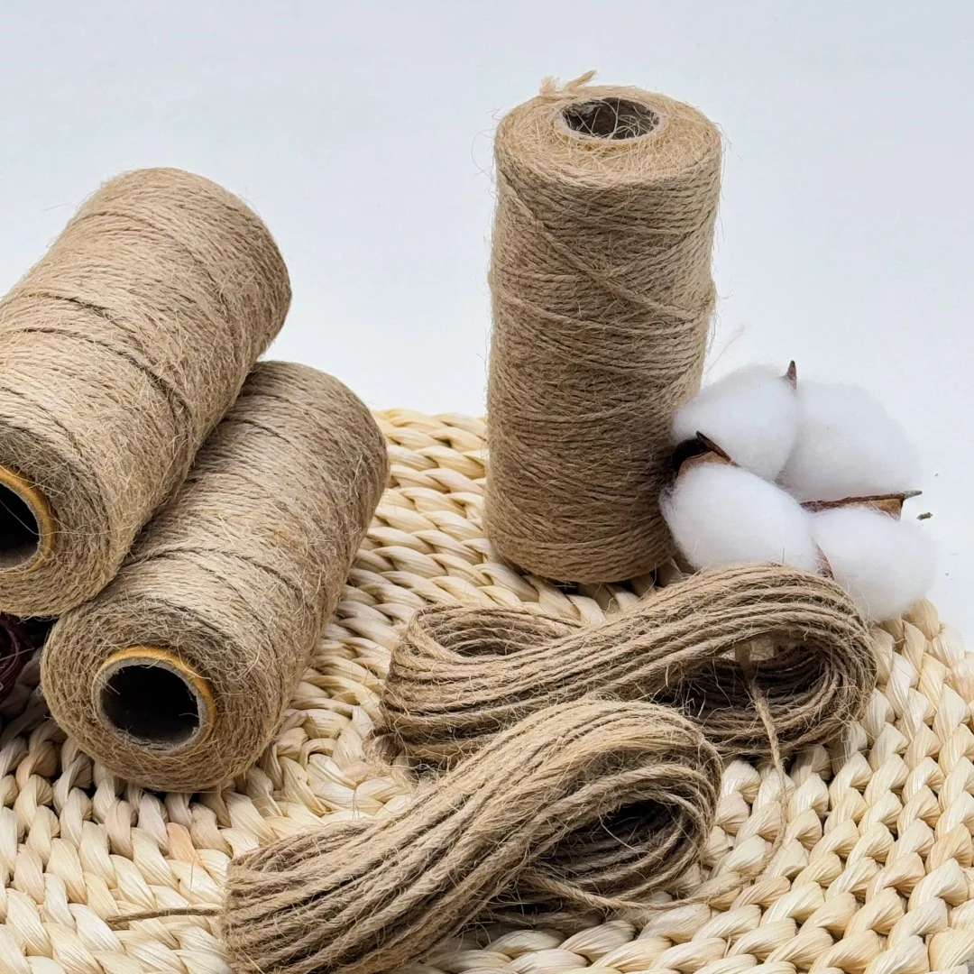 Jute Rope 2mm 100m for Boho Home Decor Camping Gear Repair