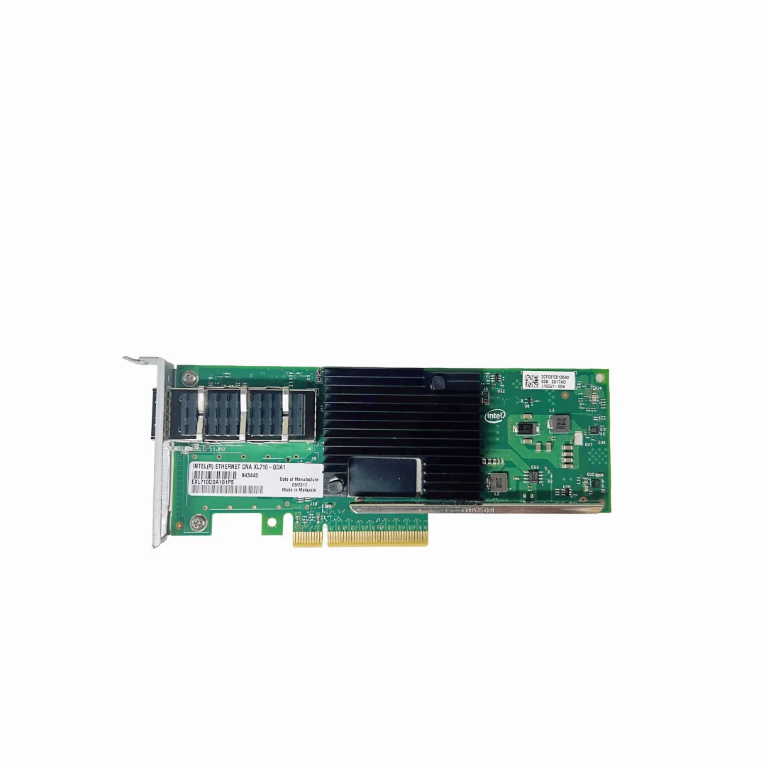 XL710 칩셋 PCIe 3.0 X8 QSFP+ 40G 단일 포트 XL710-QDA2 네트워크 카드-XL710-QDA1