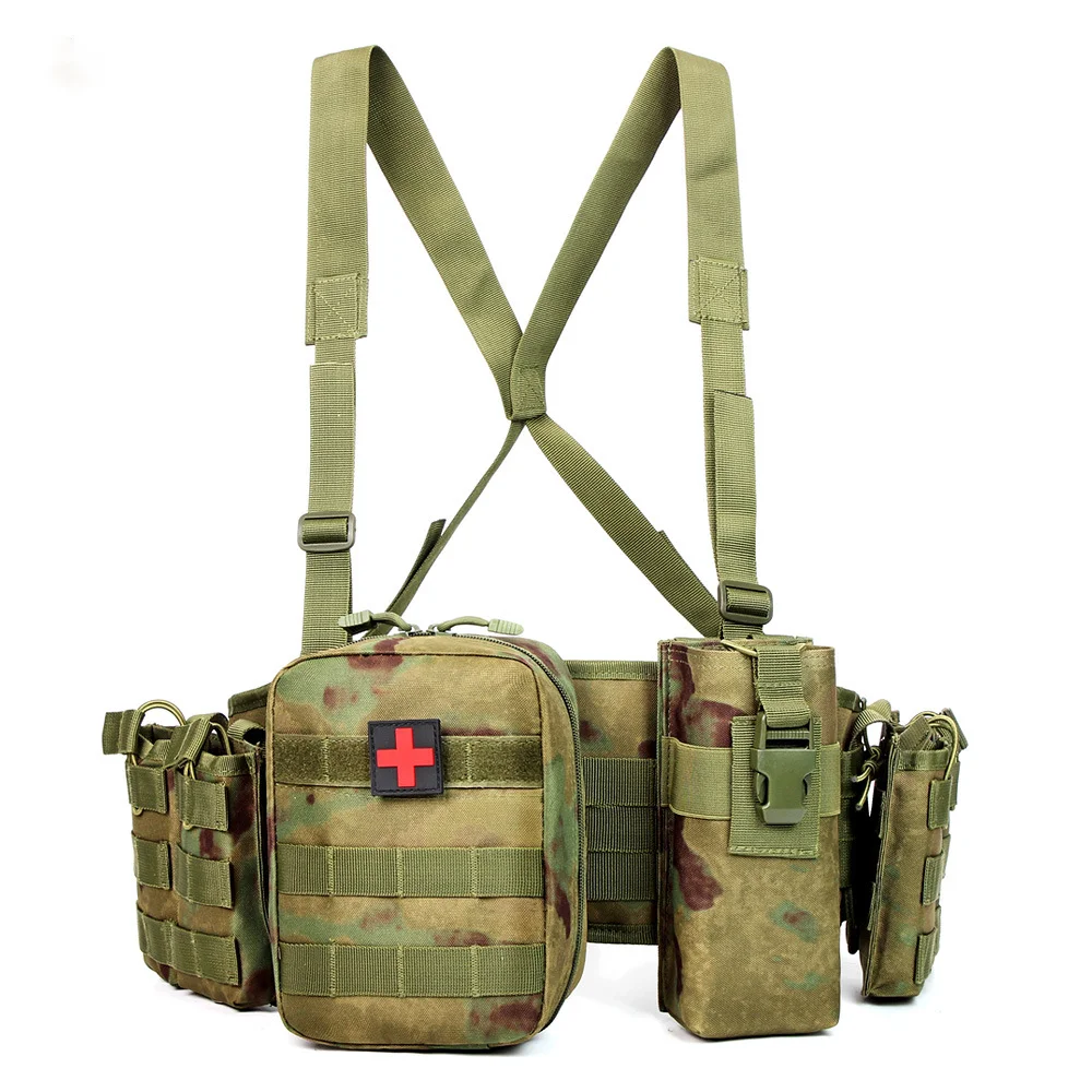 

New shoulder strap tactical waist seal camouflage multi-functional carry molle belt