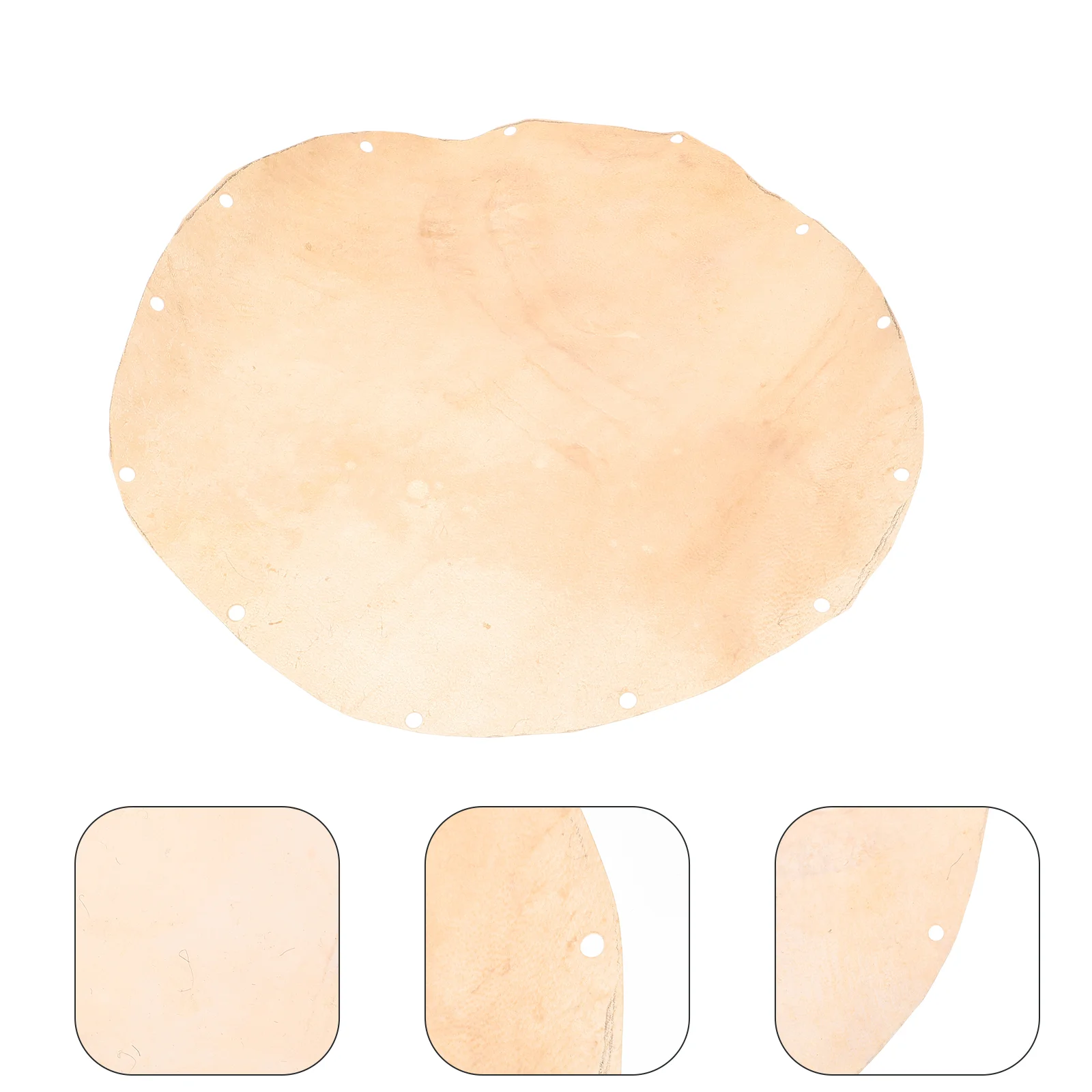 

Drum Cover African Replacement Skin Musical Instrument Parts Djembe Sheepskin Supplies Percussion Hand