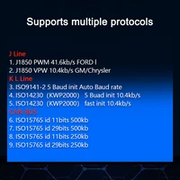OBD2 Scanner ELM327 Car Diagnostic Detector Code Reader Tool V1.5 WIFI Bluetooth OBD 2 for Android IOS Auto Scan Repair Tools - Image 6