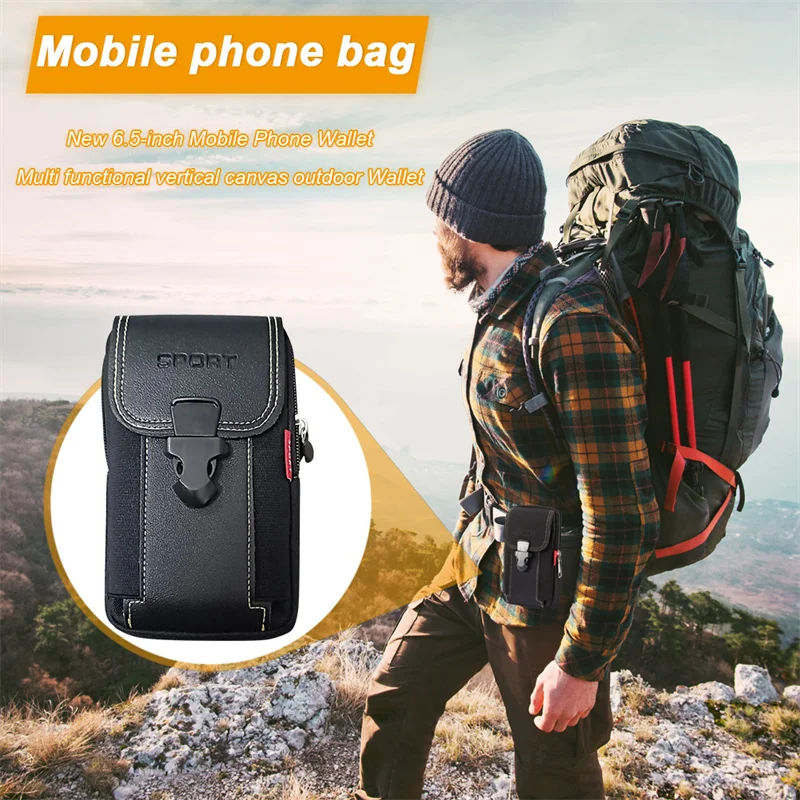 Tactical Armbag Belt Pouch & Mobile Phone Case with Card Holder