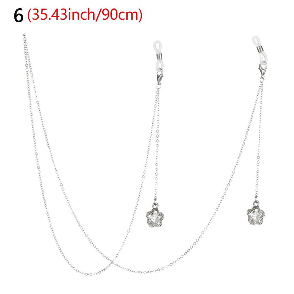 Unisex Metal Glasses Holder Chain Lanyard with Braided Design