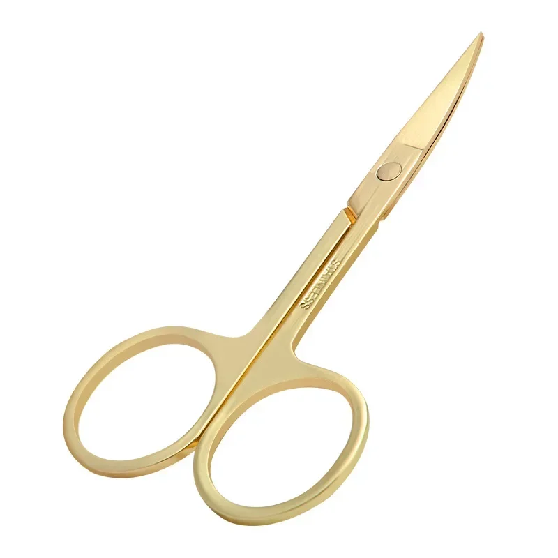 Stainless Steel Scissors Eyebrow Trimming Nose Hair Scissors Beauty Scissors Facial Trimming Tweezer Makeup Beauty Tool 4