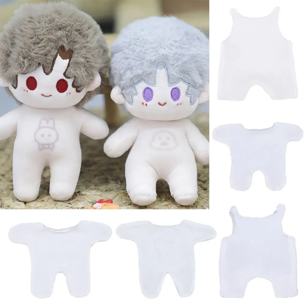 Cotton Doll Clothes Beige Color Casual Wear