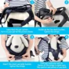 TAILUP Pet Carrier Backpack for Dogs Cat Thickened Sponge Pet Front Dog Carrier Backpacks Portable Puppy Transportation Dog Bag 3