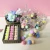 NEW Candy Color Macaron 1/12 Scale Dollhouse Miniature Macaron Dessert Cake for Blyth Barbies OB11 1/6 BJD Doll House Play 1