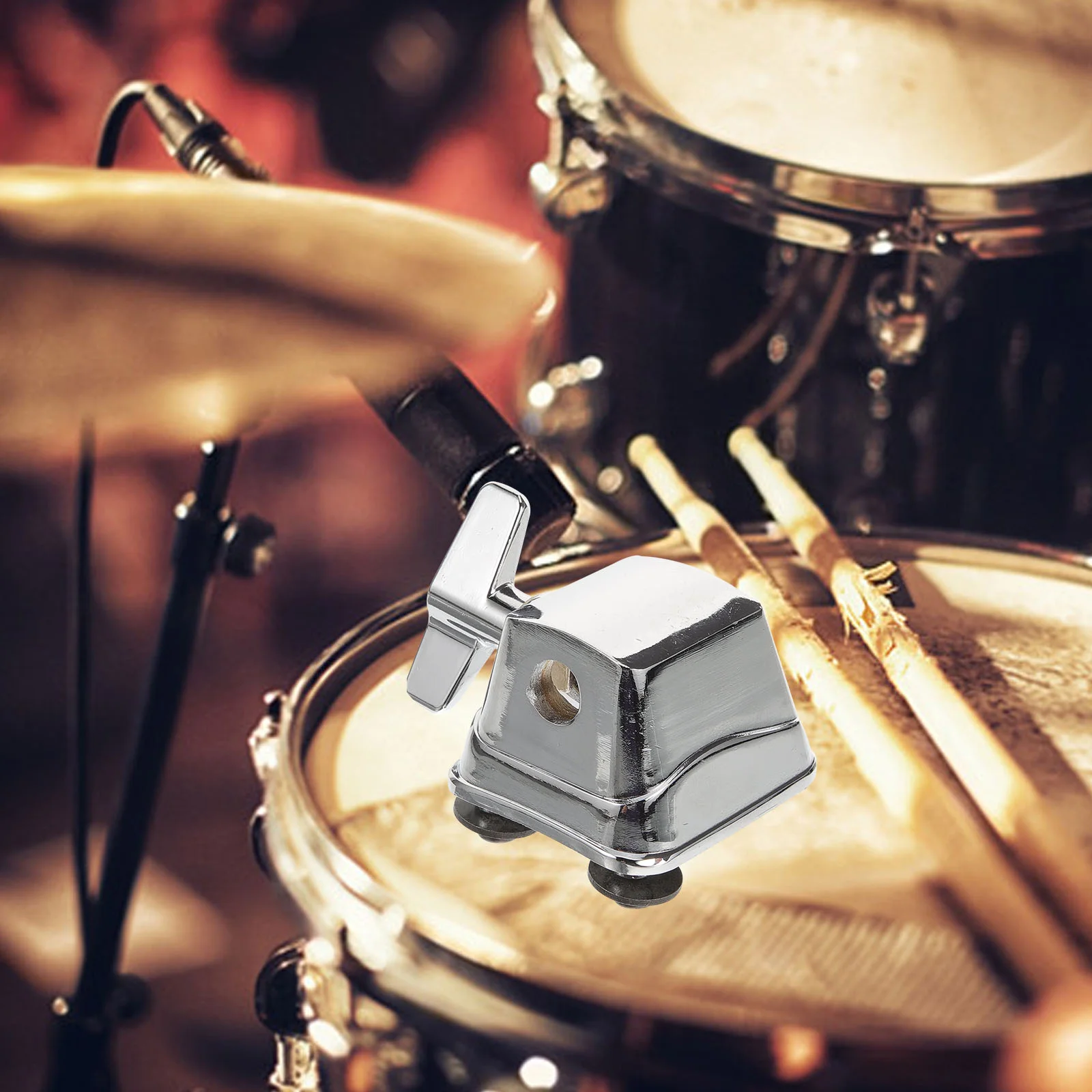 Drum Adjuster Alloy Base Floor Tom Leg Clamp Snare Parts Kit Mount Bracket Percussion Bases Instrument Stand