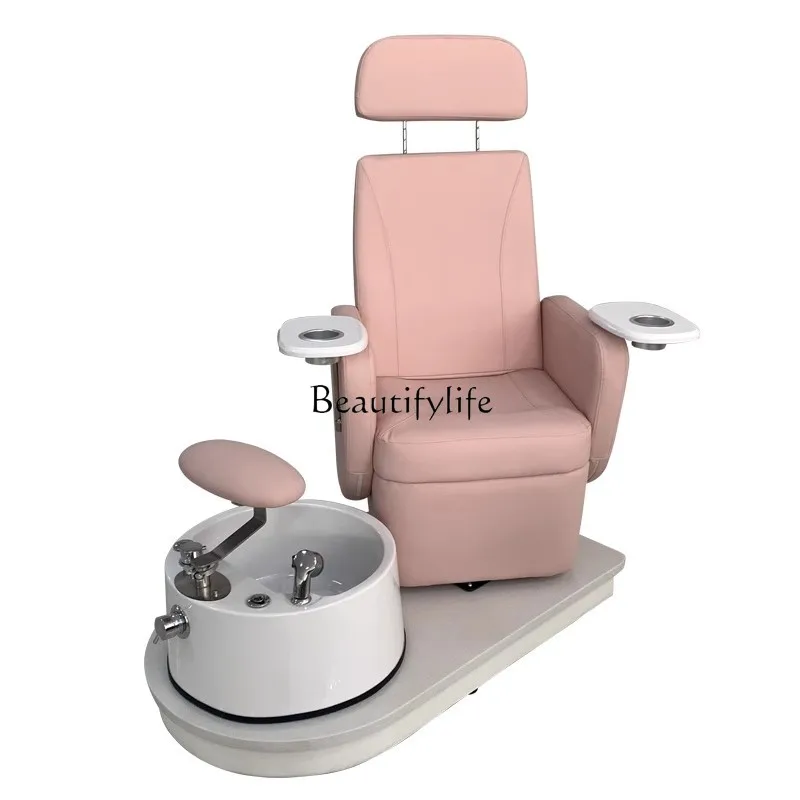 Beauty Nail Salon Pedicure Chair Flat Lying Eyelash Pedicure Foot Bath Chair Foot Washing Sofa