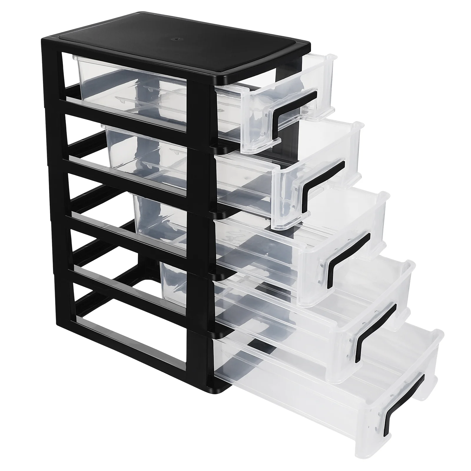 

5/4/3/2 layer Storage Cabinet Plastic Drawer Type Closet Portable Dustproof Storage Case Organizer Sundries Holder
