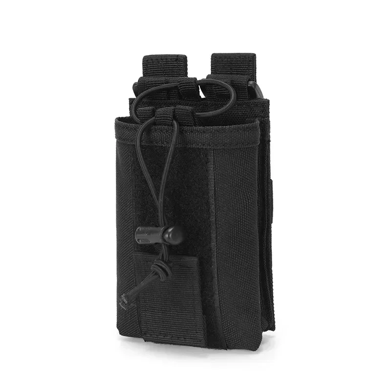 Molle Radio Pouch Walkie Talkie Interphone Holster Outdoor Hunting Accessories EDC Waist Bag Phone Holder Magazine Pouches radio pouch molle pouch magazine pouch phone holder