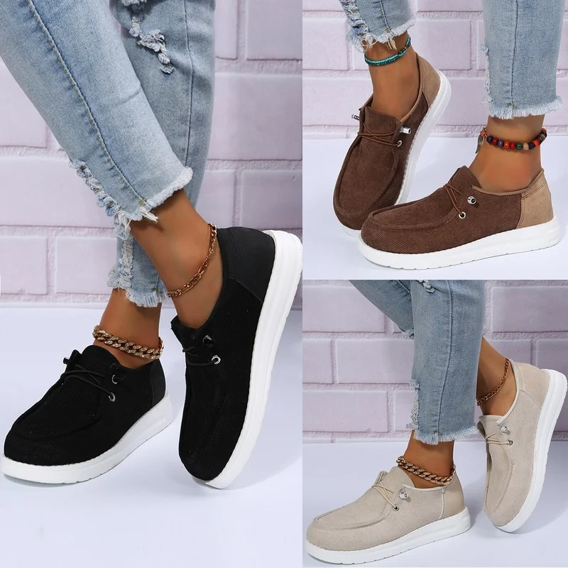Women Flats Shoes Comfortable Loafers Fashion Sneakers 2022 New Style Female Casual Outdoor Walking Footwear Women Shoes