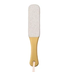 Ultimate Foot Care Kit: Exfoliating Foot Scrubber and Pumice Stone (White)