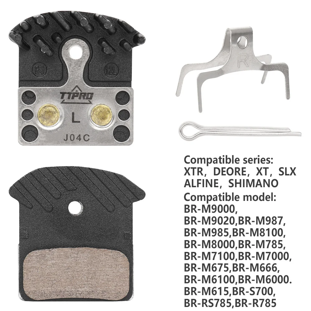 Mountain Bike Shimano Deore Xt M8000 Brake Pads Shimano BR-M8120