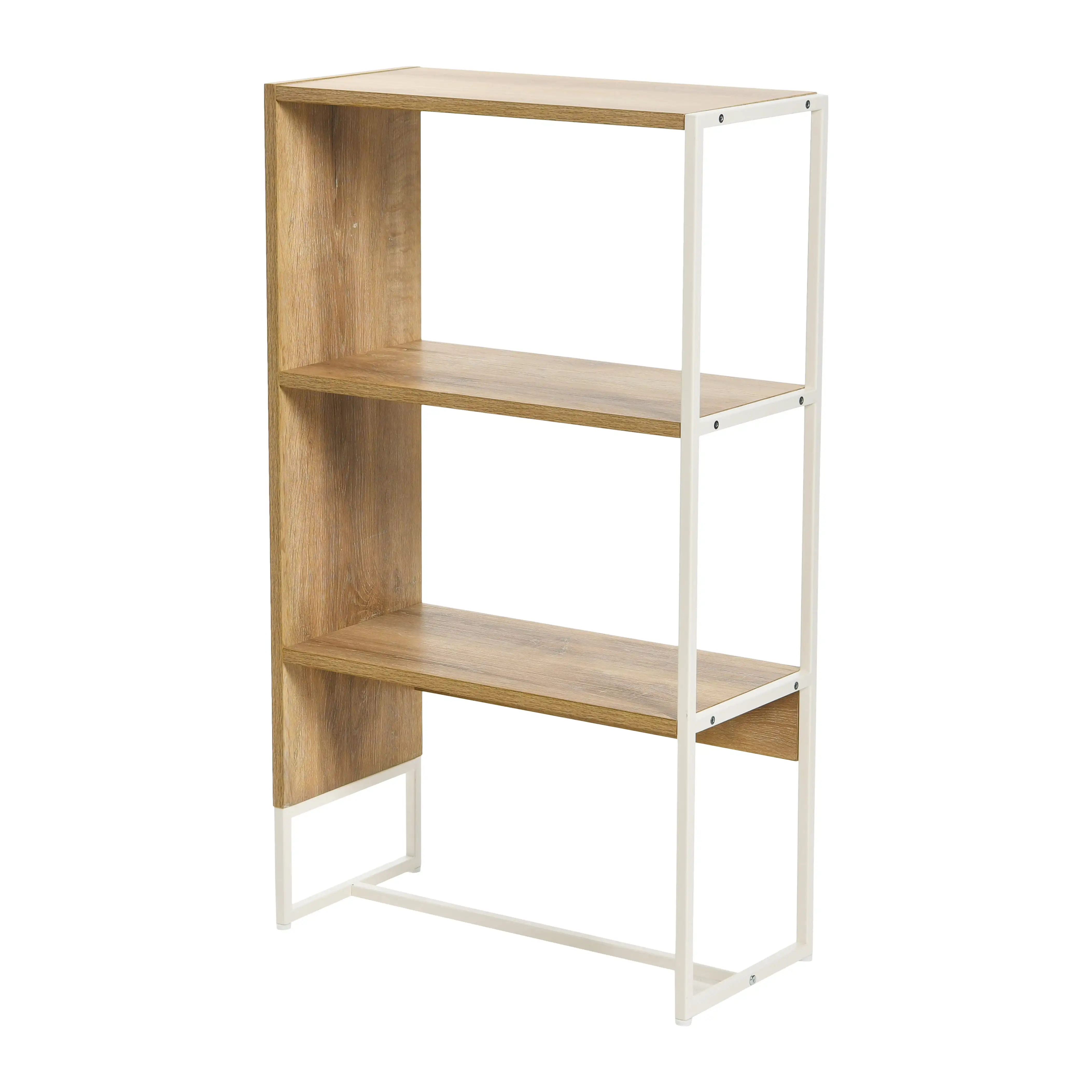 

Household Essentials Wrap Modern 3-Tier Shelf, Coastal Oak