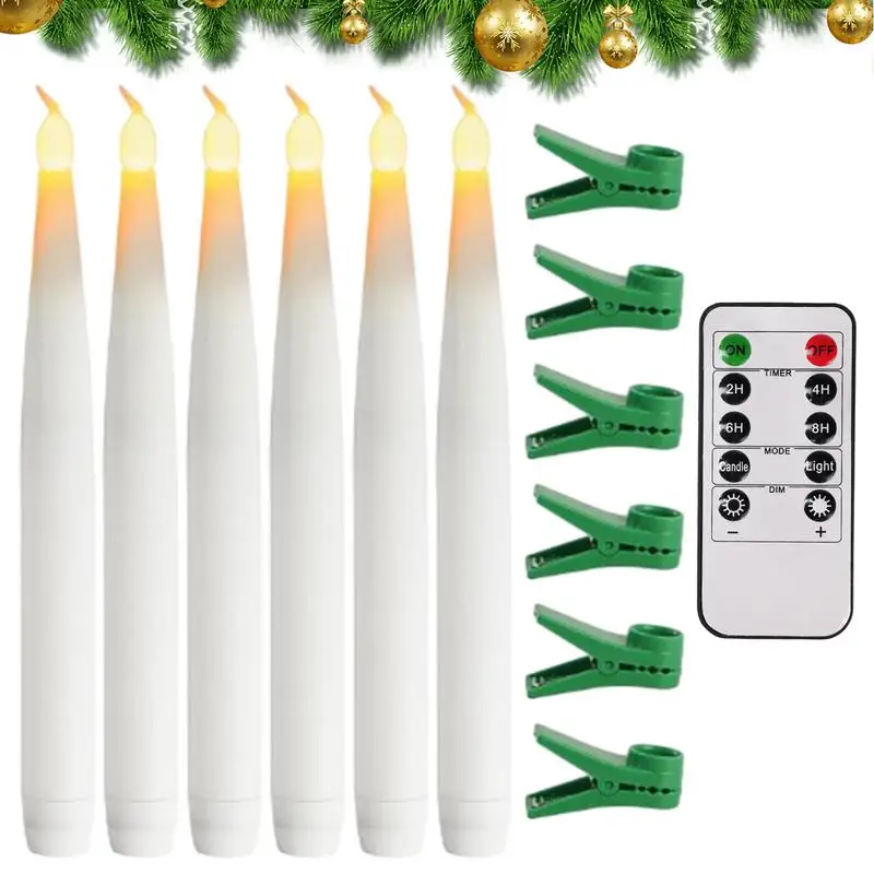 

Беспламенные дневные свечи, мерцающие теплые цветные Аккумуляторные Свечи