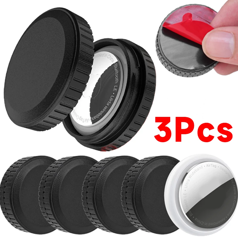 Custodia Protettiva Portatile Per Apple Airtag Custodia Impermeabile Con Adesivo Adesivo Per Portafoglio Bici Drone Camera Car Air Tag Holder