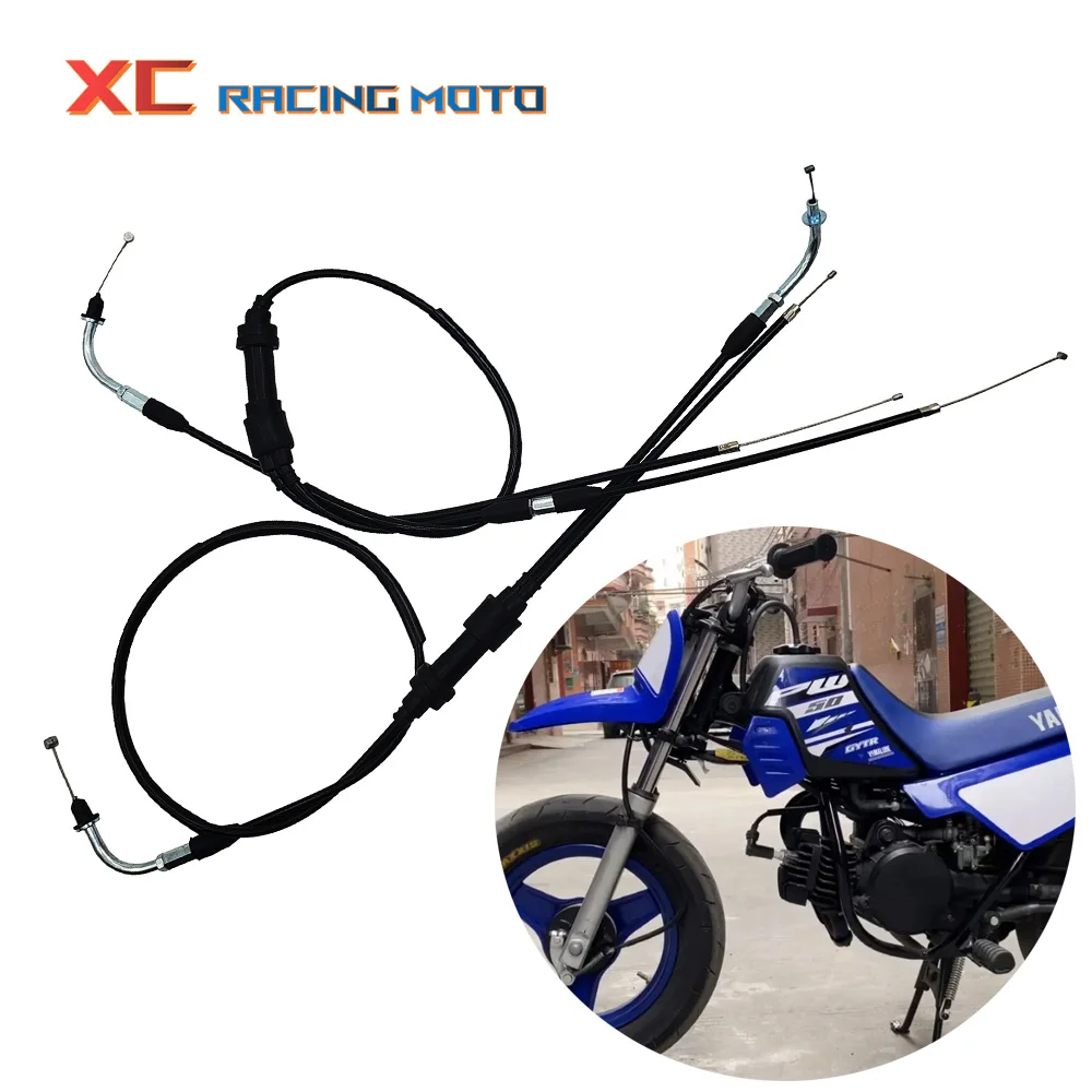 Throttle Switch Cable Handlebar Grip Yamaha PW50 Y-Zinger Motorcycle Dirt Bike E - Foto 4
