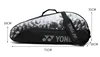 Yonex Genuine Badminton Bag For 3 Rackets Women Men Sports Handbag For Match Training 3
