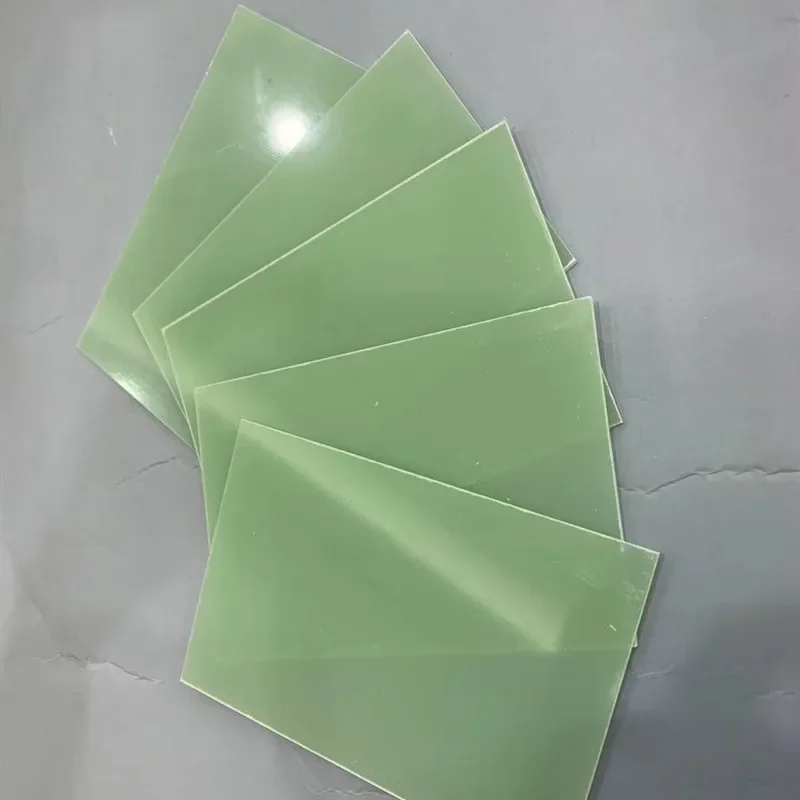 แผ่นไฟเบอร์กลาส FR4 G10แผ่นอีพ็อกซี่สีเขียวอ่อน3240แผ่นอีพอกซี่เรซินแผ่นกระจก FR-4เครื่องพิมพ์3D ไฟเบอร์หนา0.5มม. 1 1.5 2 3 4 5มม. 1