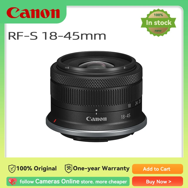 OBJETIVO CANON RF-S 18-45MM F4.5-6.3 IS STM (APS)