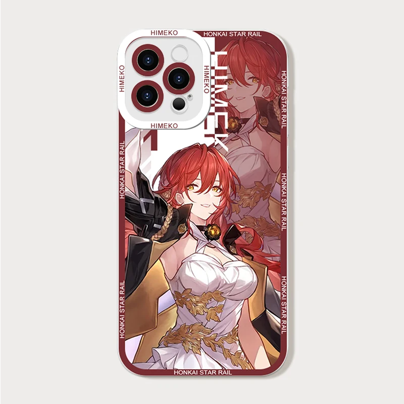 Honkai Star Rail Character Clear Phone Case
