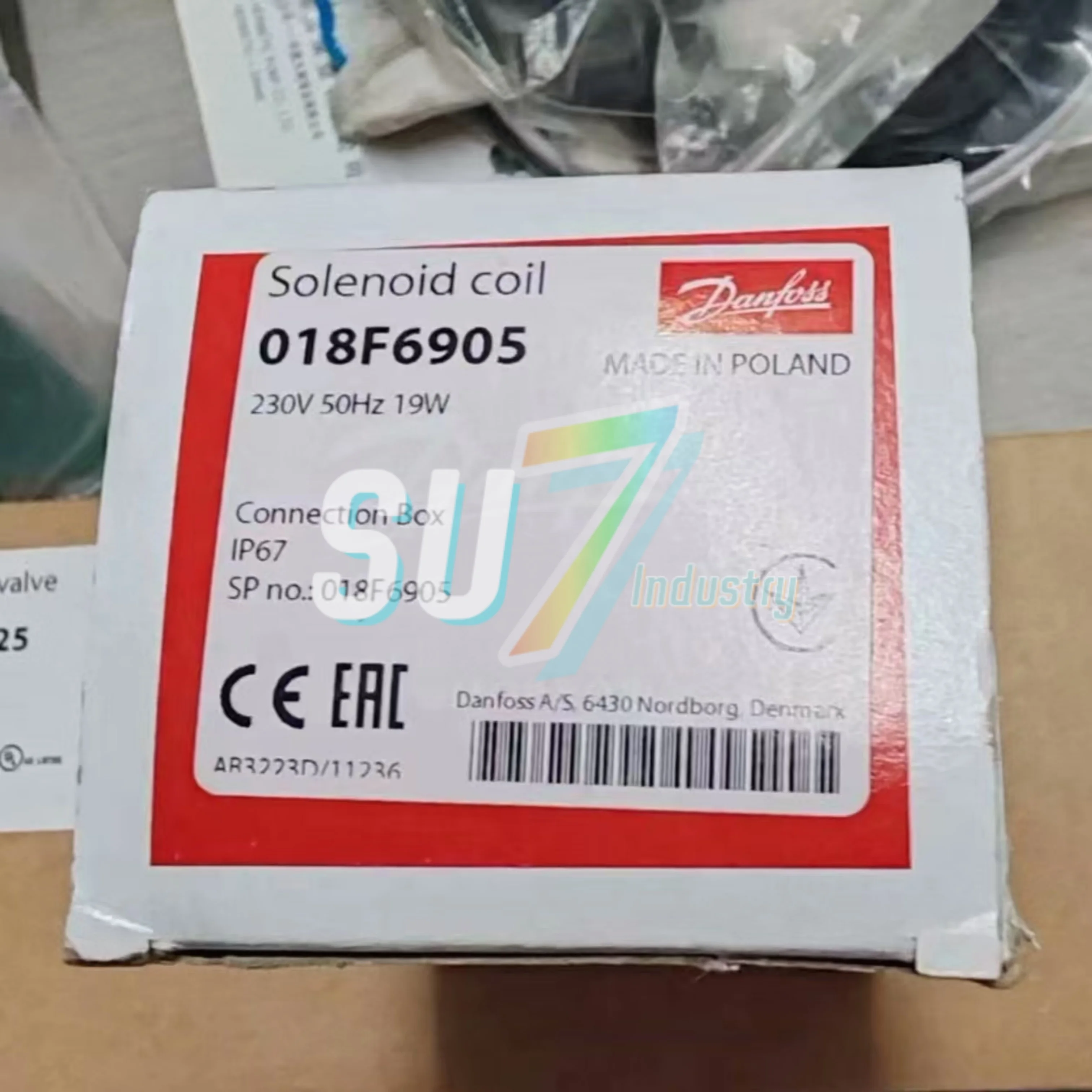 새로운 018F6887 BG024DS 솔레노이드 밸브 코일 018F6905 BN230AS 018F7351 BB230AS