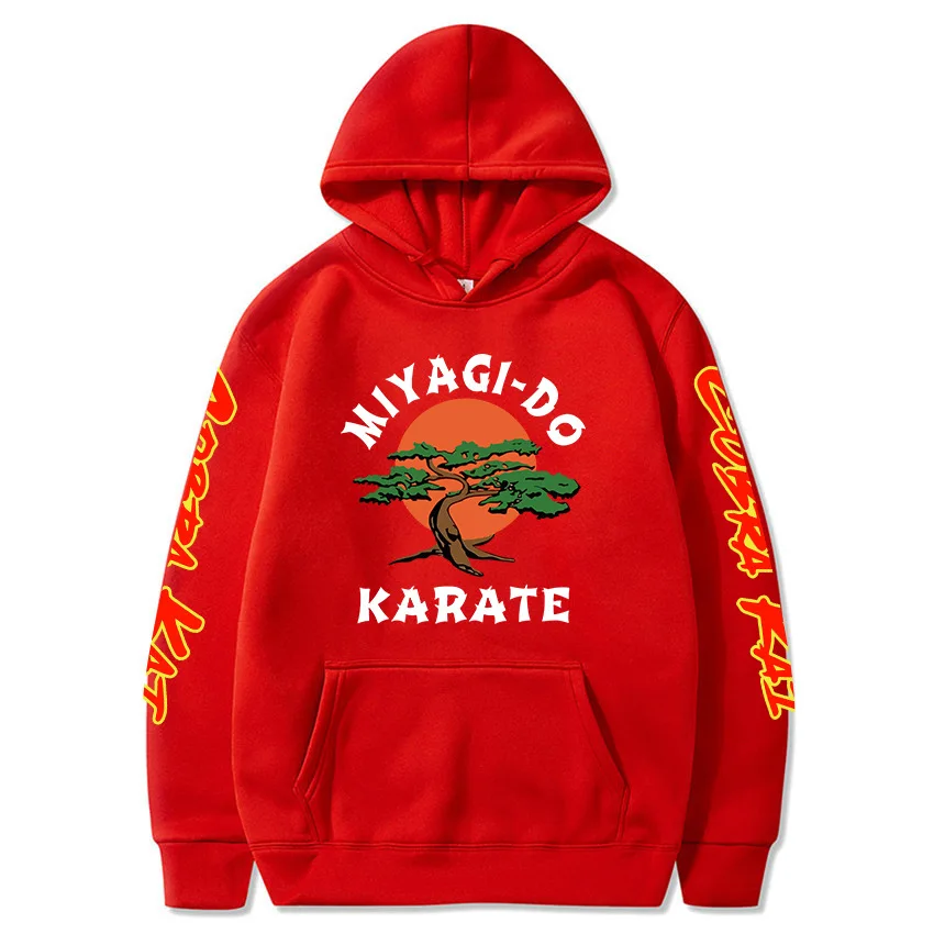 Cobra Kai Strike First Pullover Hoodie - Official Licensed Karate Kid Merchandise