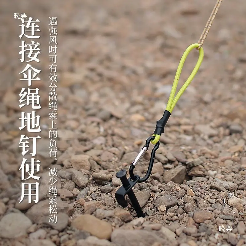 4/8Pcs Immobilization Outdoor Tent Bungee Elastic Rope Cords for Camping Gear Ceiling Windproof Fixed Binding Accessories