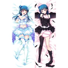 

60x180cm LoveLive!Sunshine!! Tsushima Yoshiko Dakimakura Cover Double-sided Anime Pillowcase Hugging Body Pillow Cover