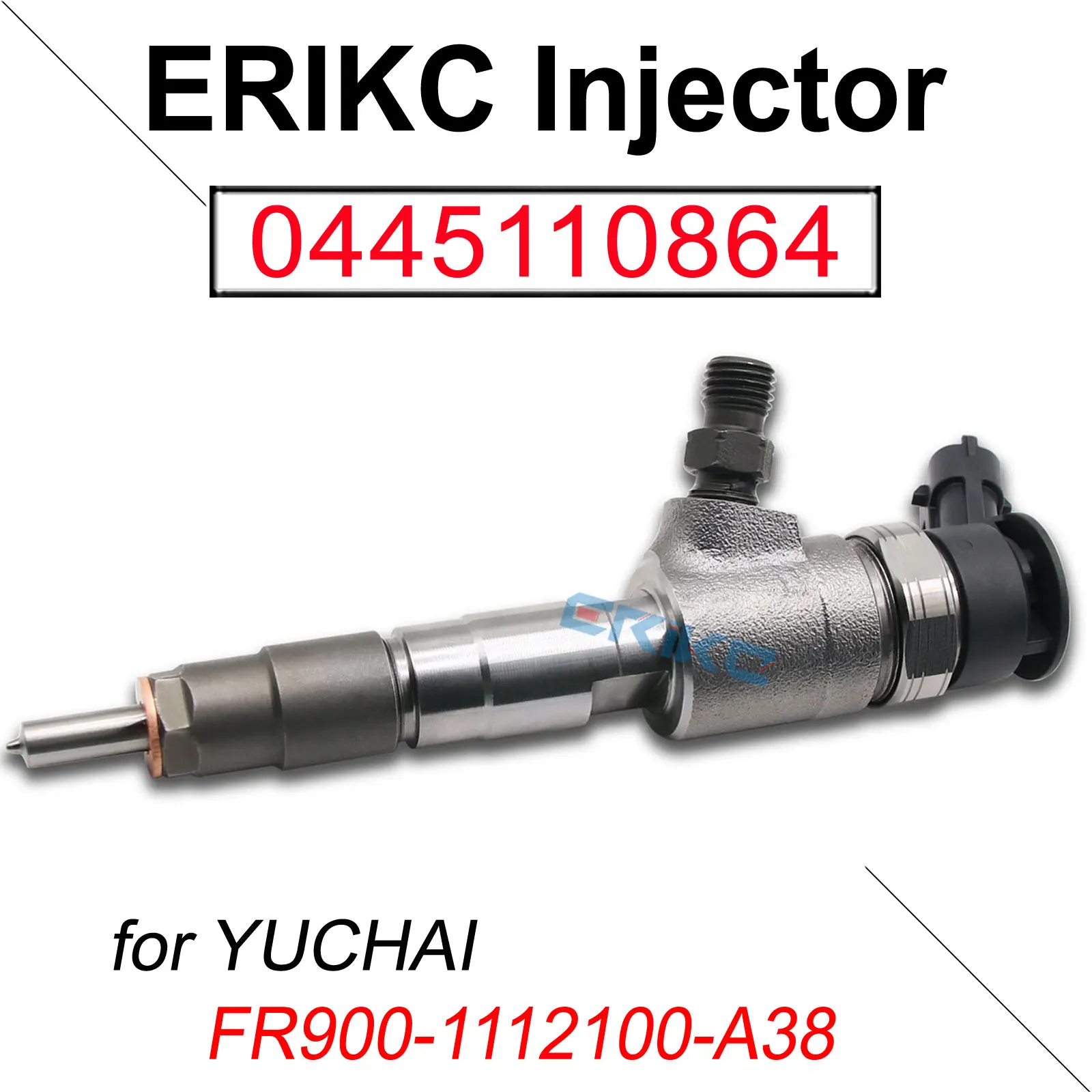 

0445110864 Diesel Fuel Injector 0 445 110 864 Common Rail Inyector Nozzle 0445 110 864 for Bosch YUCHAI FR900-1112100-A38