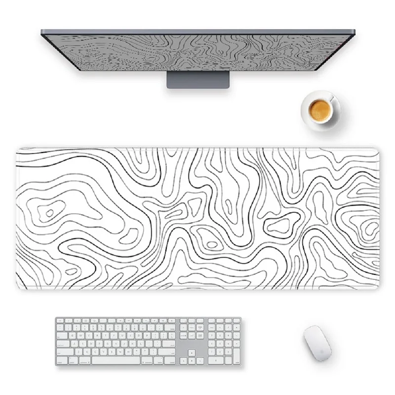 Wesappa-grande Mouse Pad 900x400 ou 800x30 Design de Anime para Computador Laptop Teclado Decoração - Imagem 2