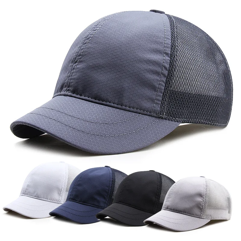 

Outdoor Men Women Sun Visor Hats Lightweight Waterproof Breathable Sports Hat UPF50+ Ultra Thin Cooling Baseball Hats Short Brim