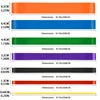5-85LB Resistance Band Assistive Resistance Band Rubber Loop Bands Strength Agility Training Workout Equipment Yoga Pilates Gym 2